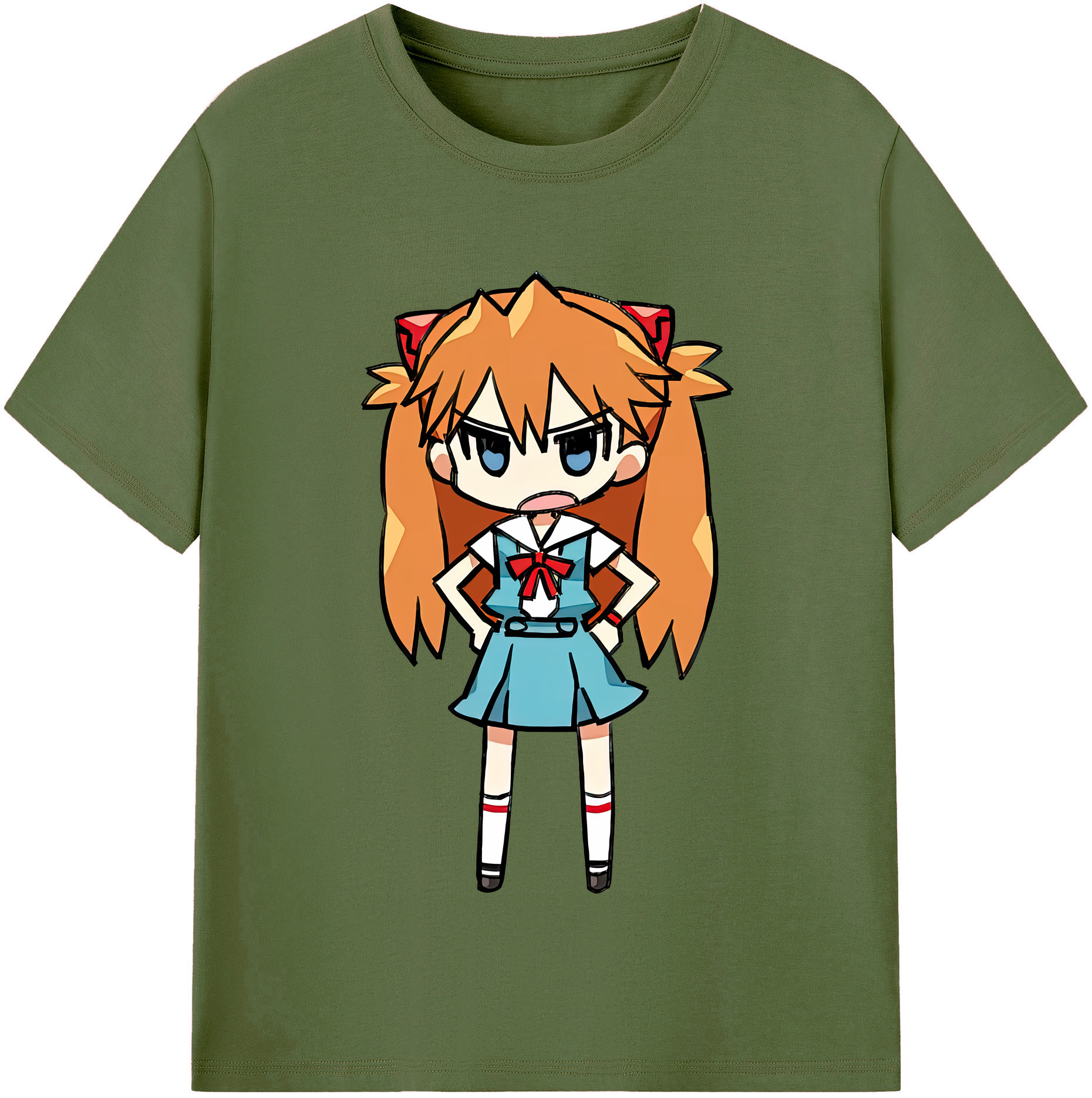 （画像用） EVA 新世紀エヴァンゲリオン 綿100％半袖Tシャツ（フロントプリント）